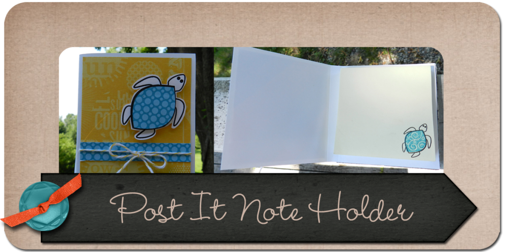 Post it note tutorial, paper crafts, stamping, the stamps of life